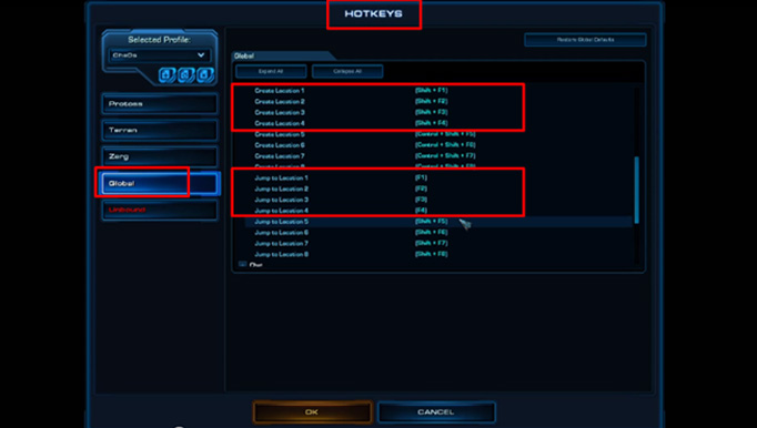 StarCraft 2 Control Groups